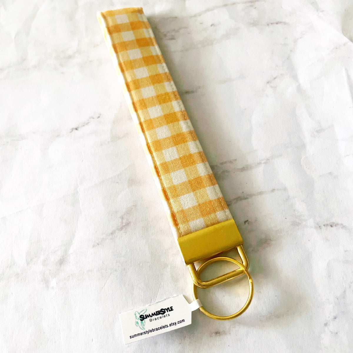 Black & White Checkered Key Fob Wristlet, 6.5in Wristlet Lanyard, Keychain Wristlet, Handmade Lanyard, SummerStyle Bracelets