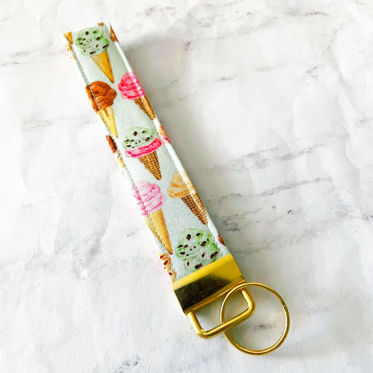 Gummy Bear Key Fob Wristlet, 6.5in Wristlet Lanyard, Keychain Wristlet, Handmade Lanyard, SummerStyle Bracelets