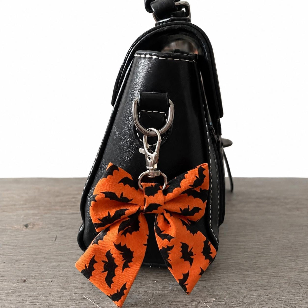 Ghost Mini Bow Bag Charm, Bow Keychain, Girly Halloween, SummerStyle Bracelets