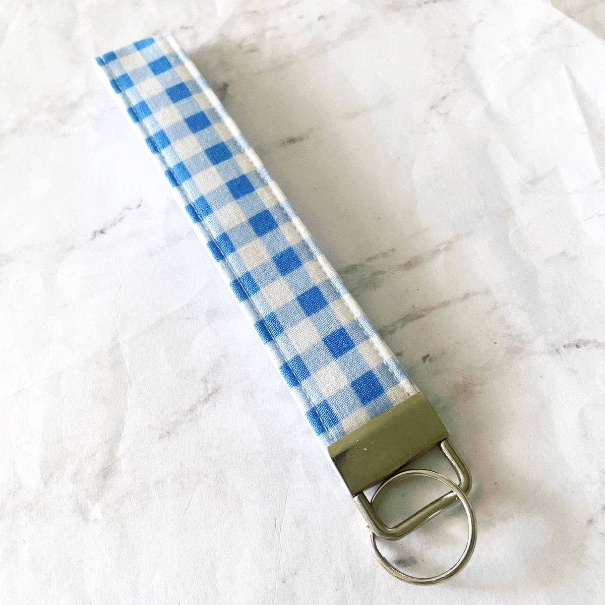 Black & White Checkered Key Fob Wristlet, 6.5in Wristlet Lanyard, Keychain Wristlet, Handmade Lanyard, SummerStyle Bracelets