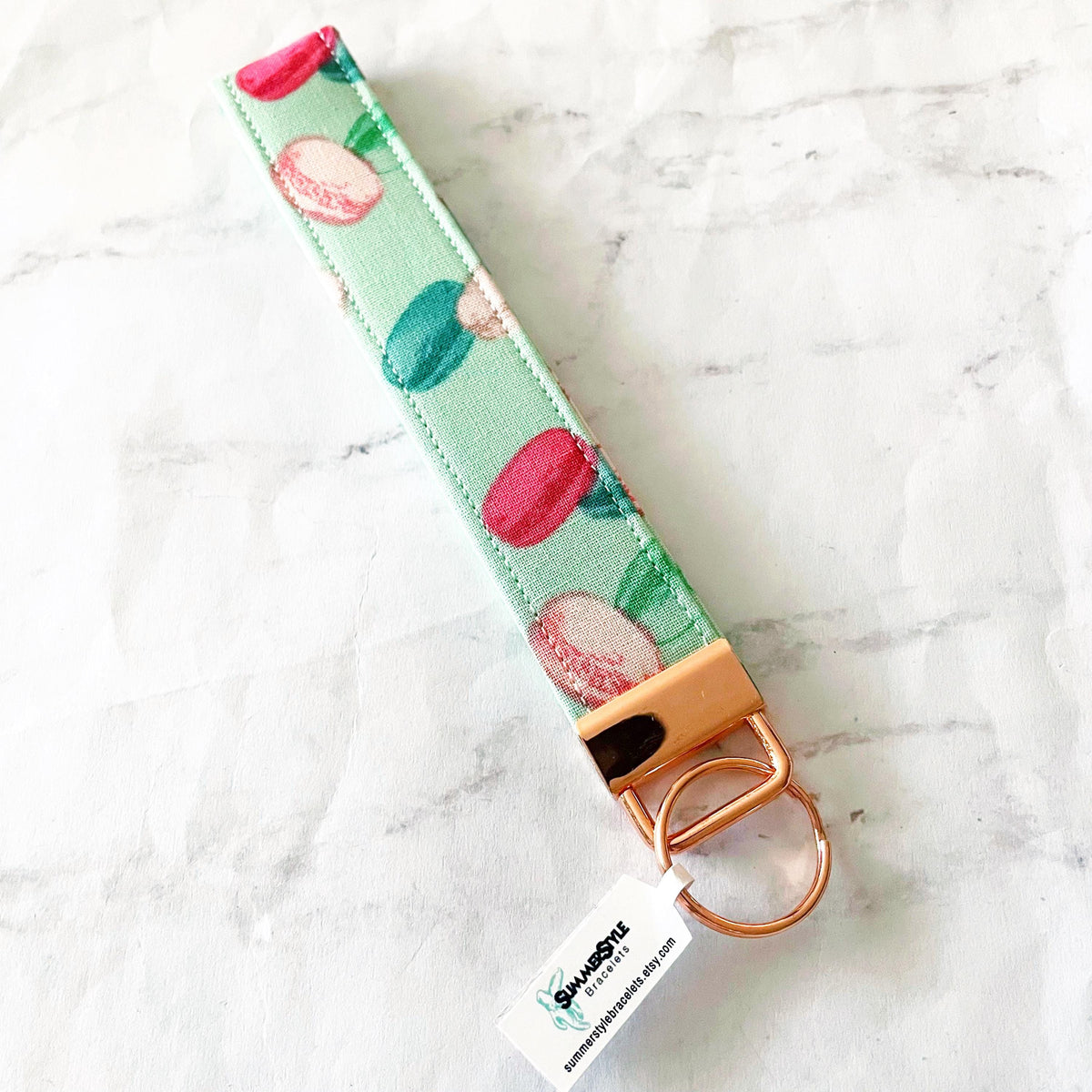 Gummy Bear Key Fob Wristlet, 6.5in Wristlet Lanyard, Keychain Wristlet, Handmade Lanyard, SummerStyle Bracelets