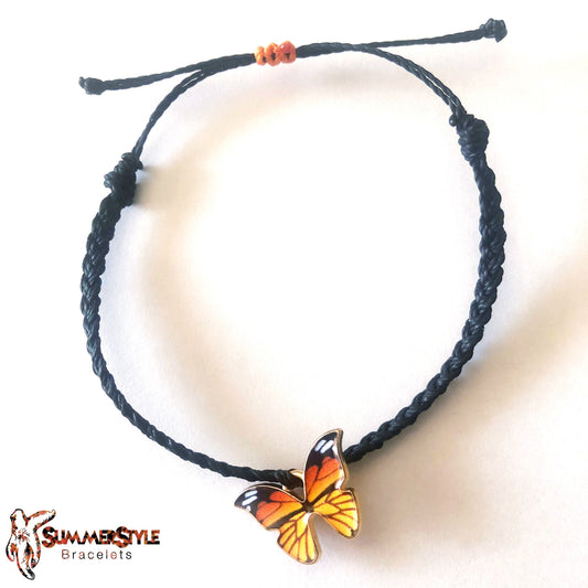 Monarch Butterfly Adjustable Waterproof Bracelet Pack | Butterfly Gift | Butterfly Bracelet | SummerStyle Bracelets